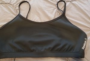 Reebok black sports bra size M/L